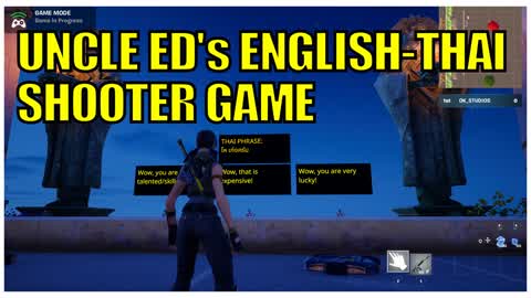 Uncle Ed's English Thai Shooter Game