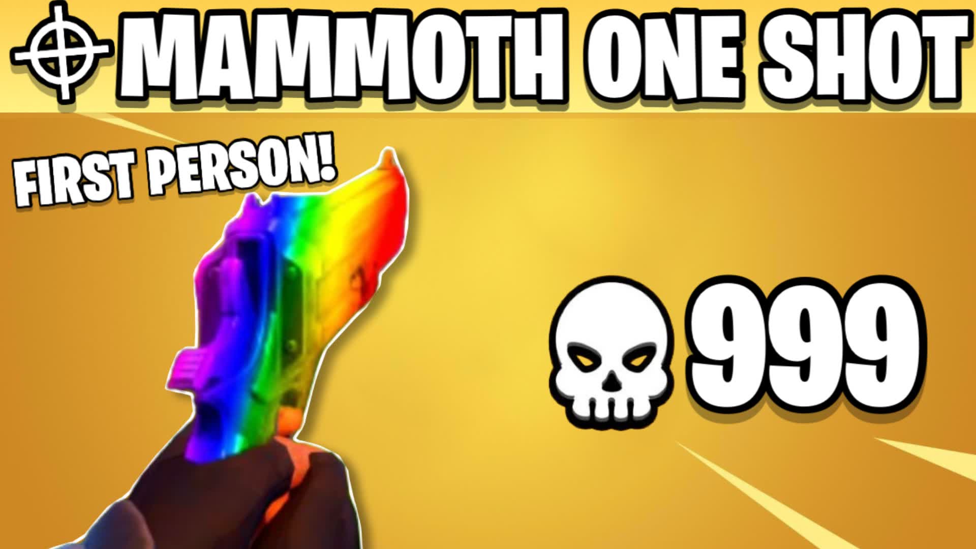 FIRST PERSON MAMMOTH ONLY 🎯 ONE SHOT