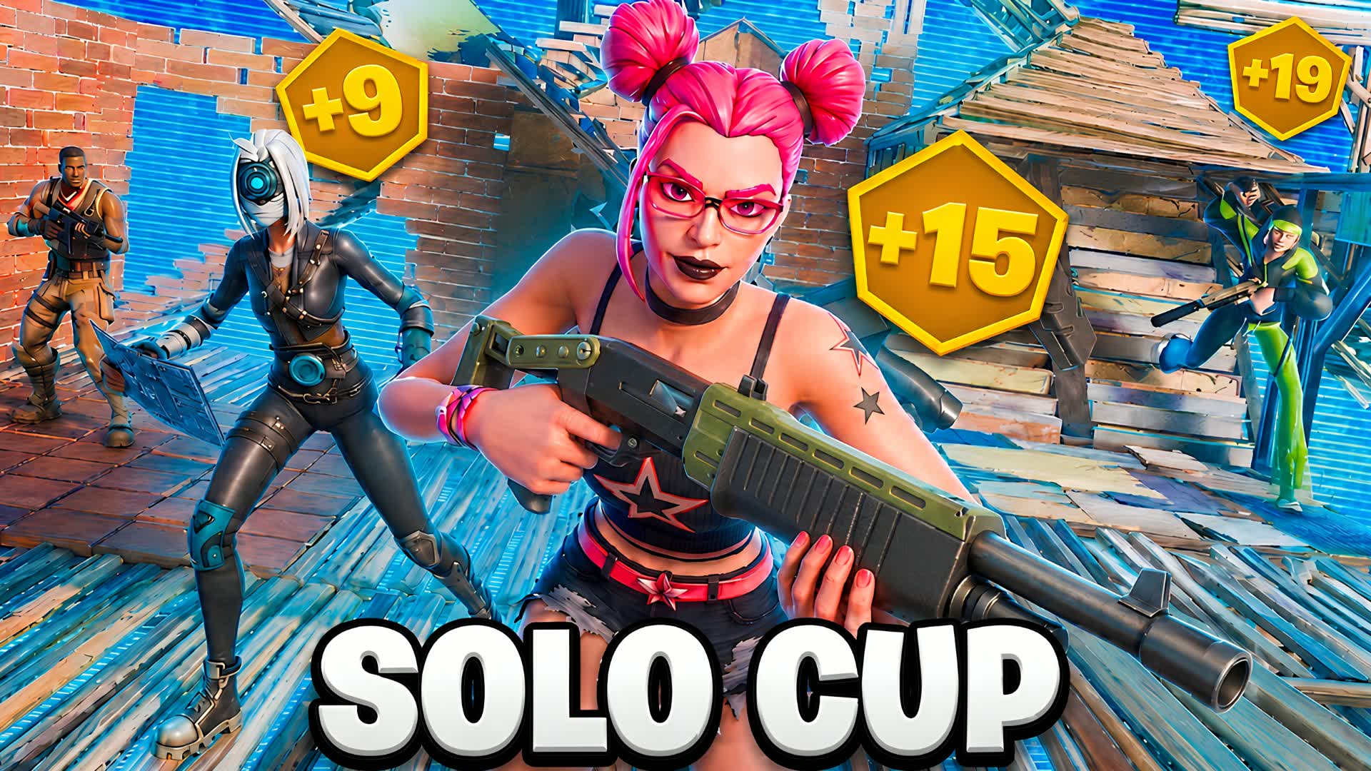 CUP SOLO ZONE WARS [REALISTIC]