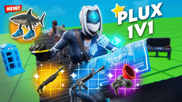PLUX 1V1 BUILD FIGHTS! ( 200 PUMPS )