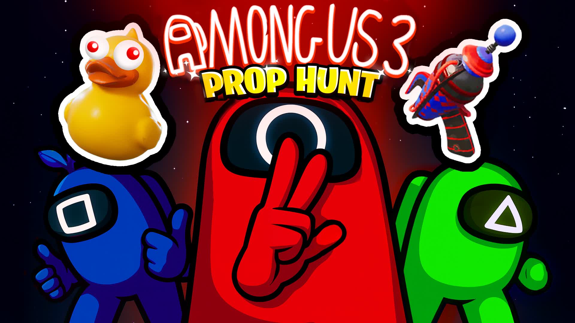 AMONG US 3 PROP HUNT 🚀