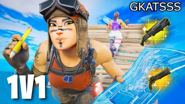 1v1 build fights -- gk