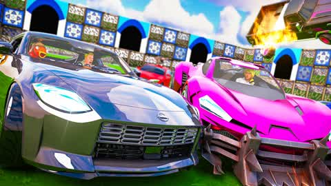 🚗KPOP CAR CRASH RUMBLE🔥