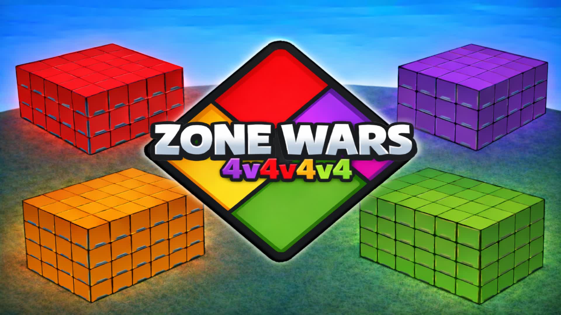BOX TEAM ZONE WARS - 4V4V4V4