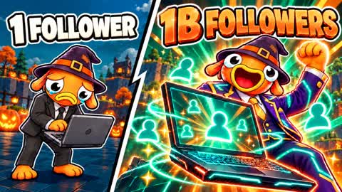 +1 FOLLOWERS PER STEP