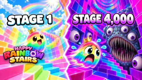 HAPPY RAINBOW STAIRS