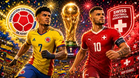 COLOMBIA VS SWITZERLAND WORLD CUP
