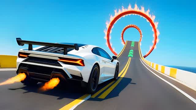 INSANE RAMP CRAZY CARS 🚀