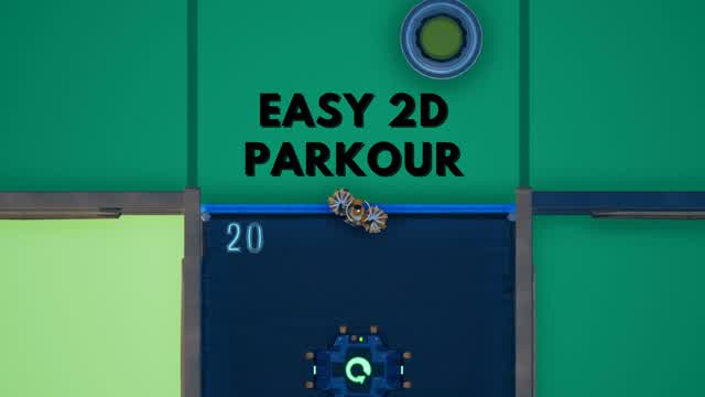 Easy 2D Parkour