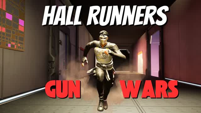 Hall Runners Gun Wars