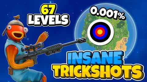 INSANE TRICKSHOT PARKOUR 🎯 67 LEVELS