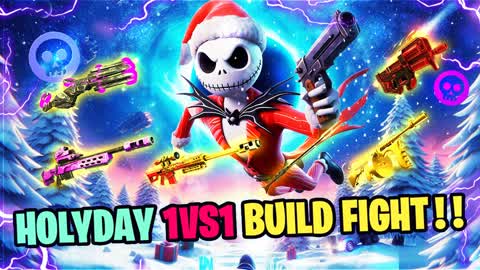 🎄Holyday 1VS1 Build Fight!!🎄