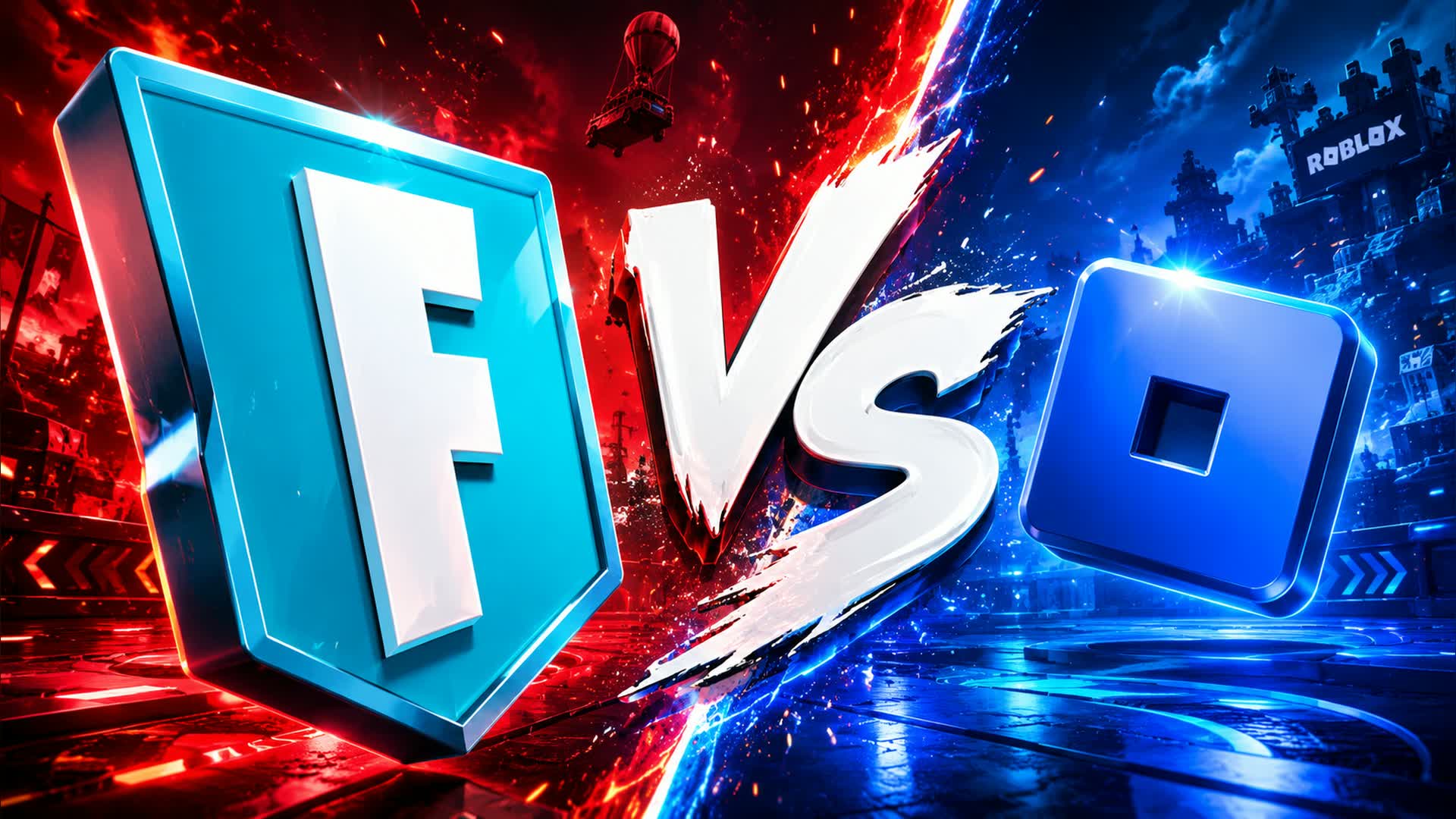 RED VS BLUE HARD CLASH 🔴🔵