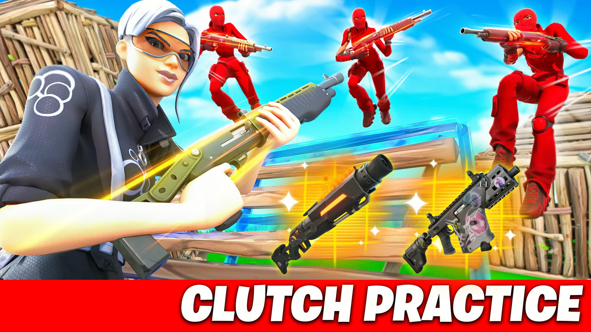 CLUTCH PRACTICE 🎯 & BUILD, AIM, PIECE