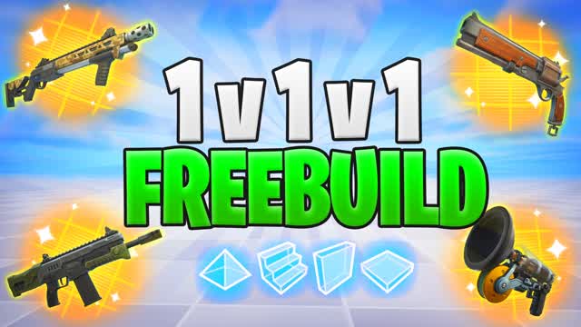 1v1v1 FREEBUILD MAP EDIT TRAINING 1v1