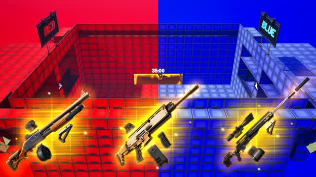 CRAZYY RED VS BLUE 🔴🔵