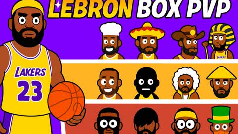box fight Lebron James
