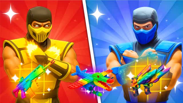 SCORPION VS SUB-ZERO 🔴🔵RED VS BLUE