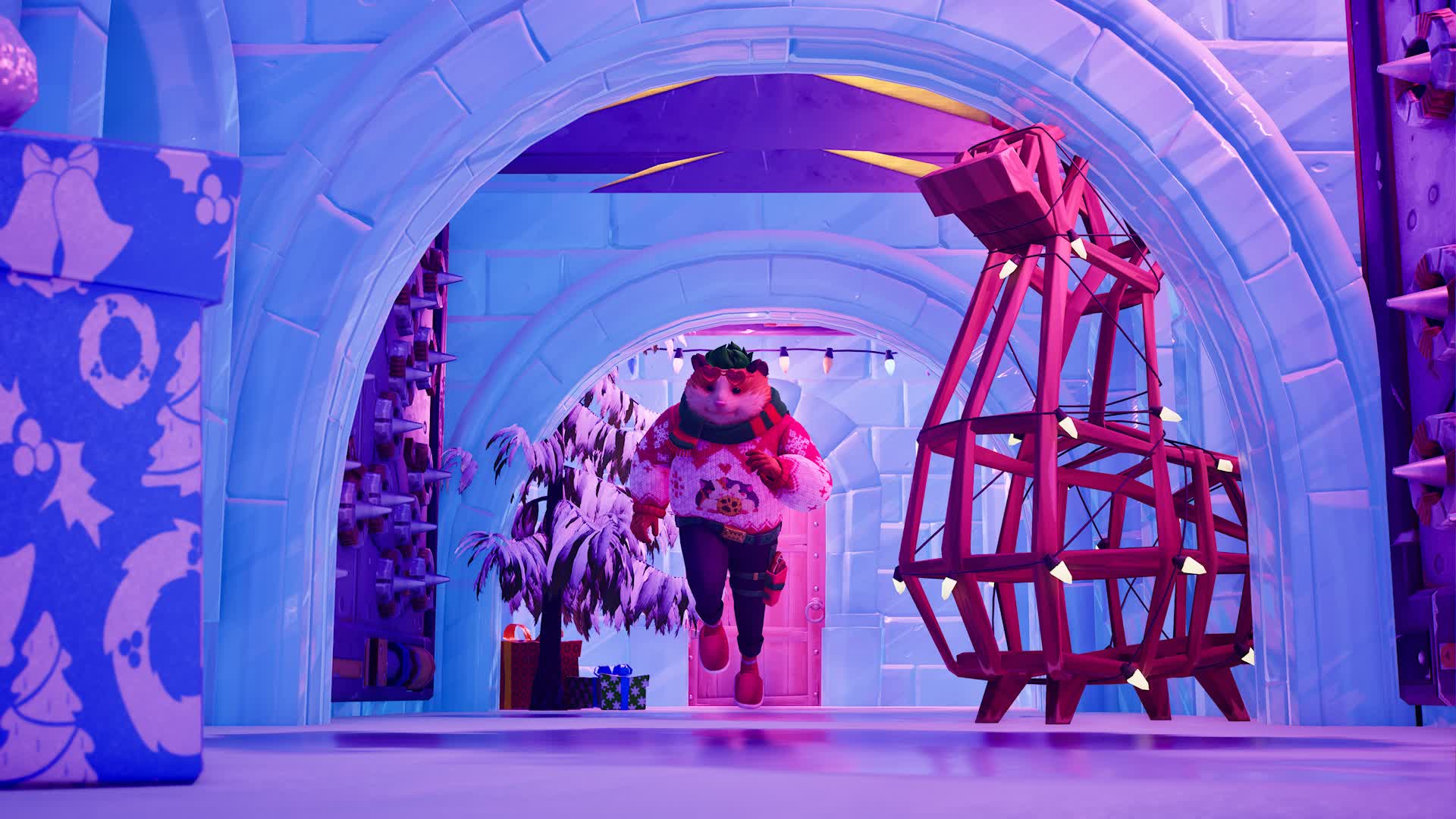 冬のパルクール 75レベル