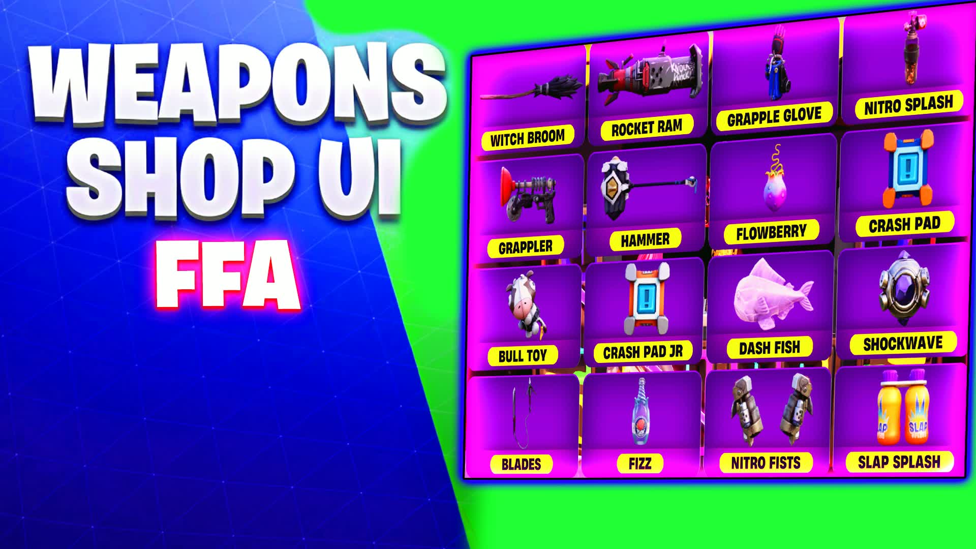 ブレインロット武器限定のショップFFA 1v1v1v1