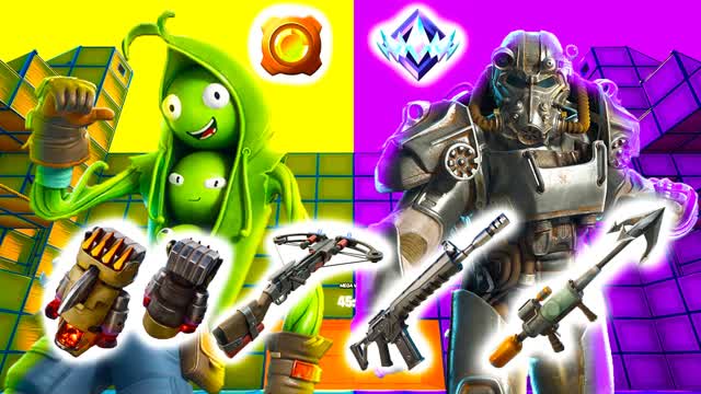 🛡️ CRAZY YELLOW VS PURPLE 🔫