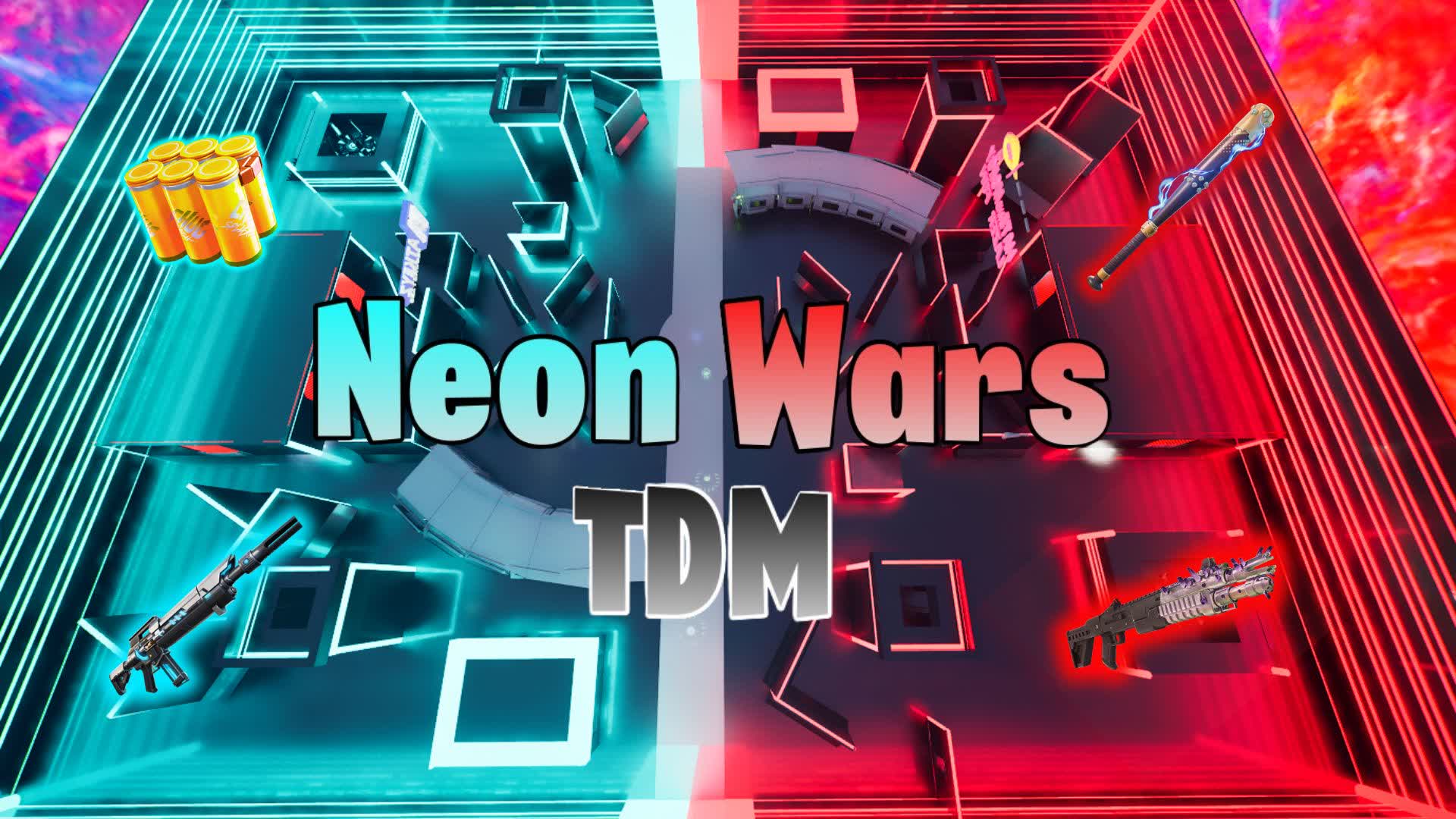 NEON WARS TDM🔵🔴