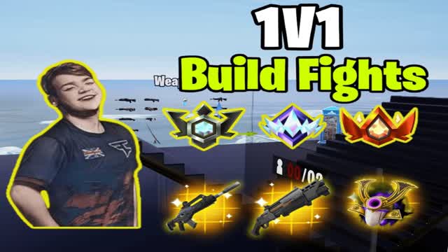 Mongraal 1V1 BUILDFIGHT🏆REALISTIC 1VS1