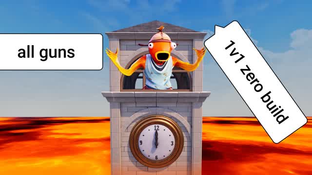 1v1 all guns zero build lava