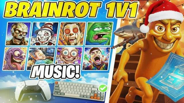 1V1 BUILD FIGHTS [BRAINROT👽]