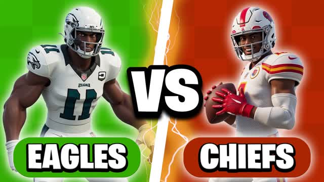 SUPER BOWL PILLARS 🏈 EAGLES VS CHIEFS