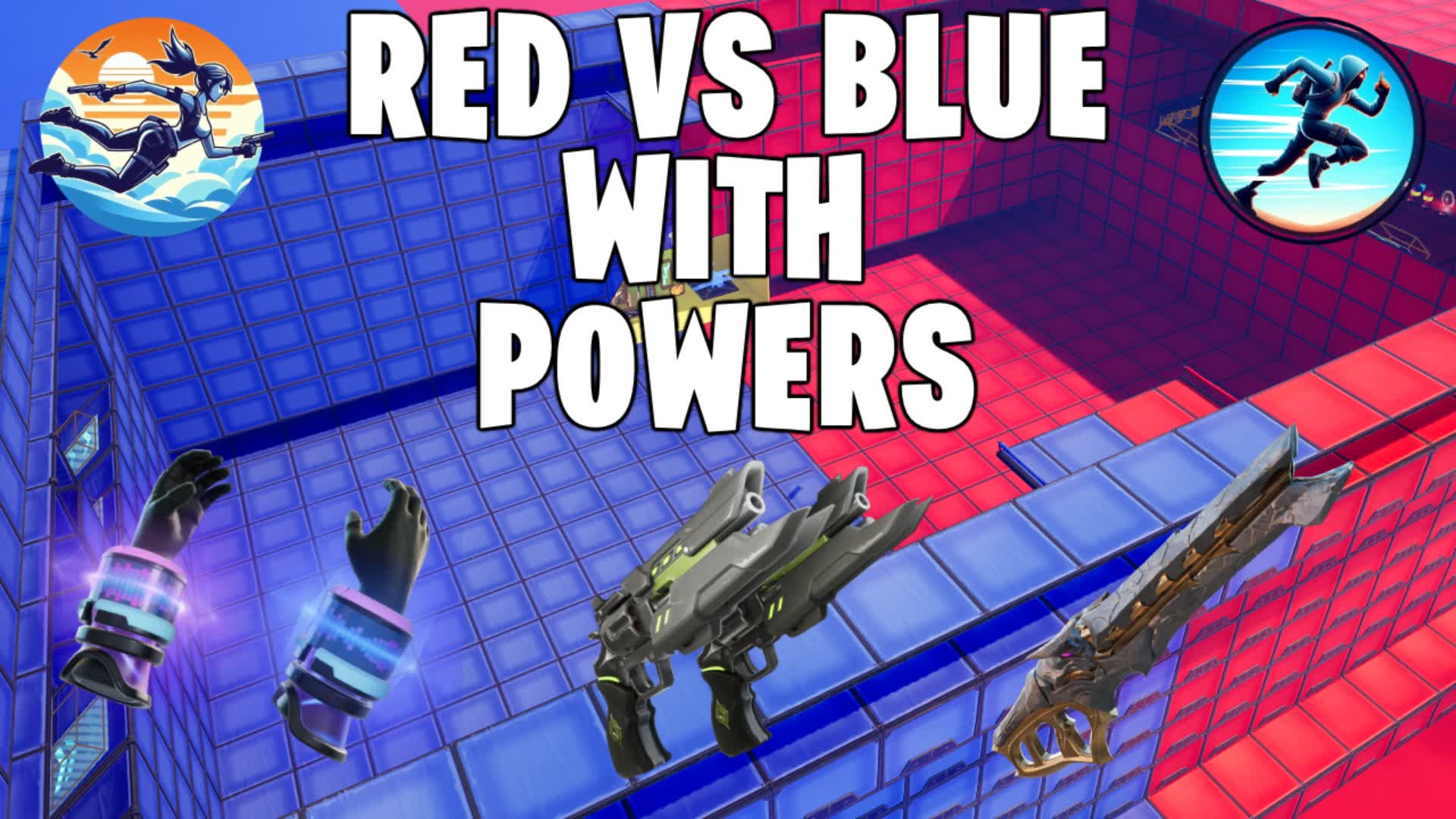 POWERS RED VS BLUE