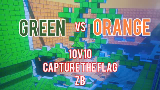 Capture 1 – Green VS Orange - Capture the flag - ZB