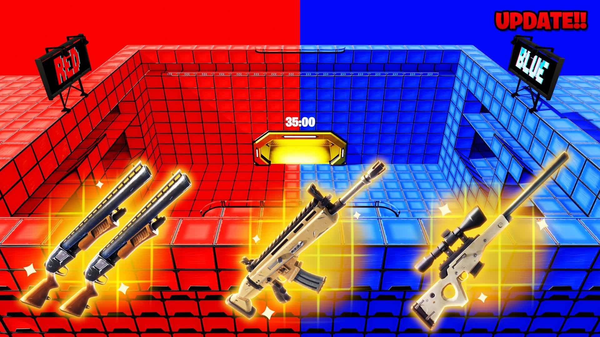 Super Red VS Blue 🔴🔵
