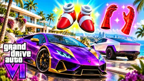🚗 SPIDER CITY DRIVE FFA GUN BATTLE 🔫🔥