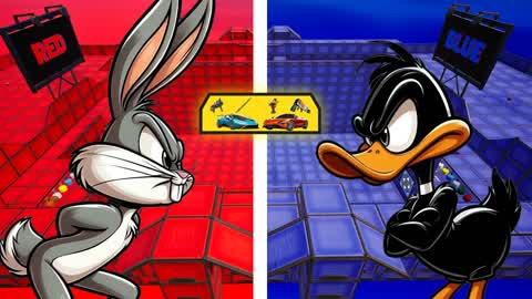 DAFFY VS BUGS 🔴🔵