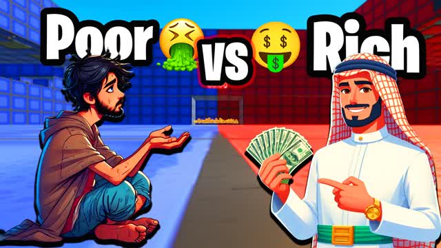 Rich Vs Poor | Red Vs Blue