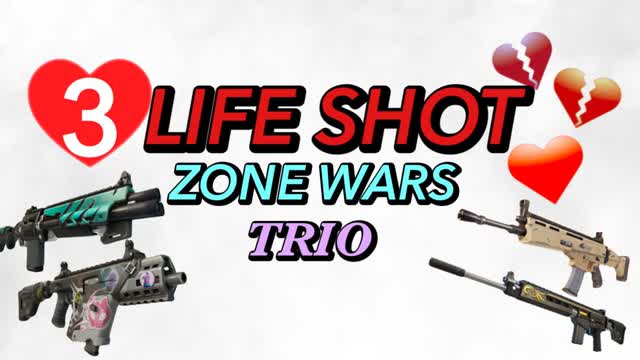 3LIFE SHOT ZONE WARS TRIO