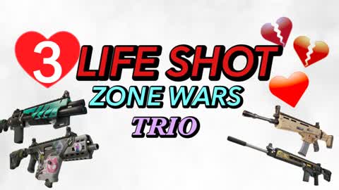 3LIFE SHOT ZONE WARS TRIO