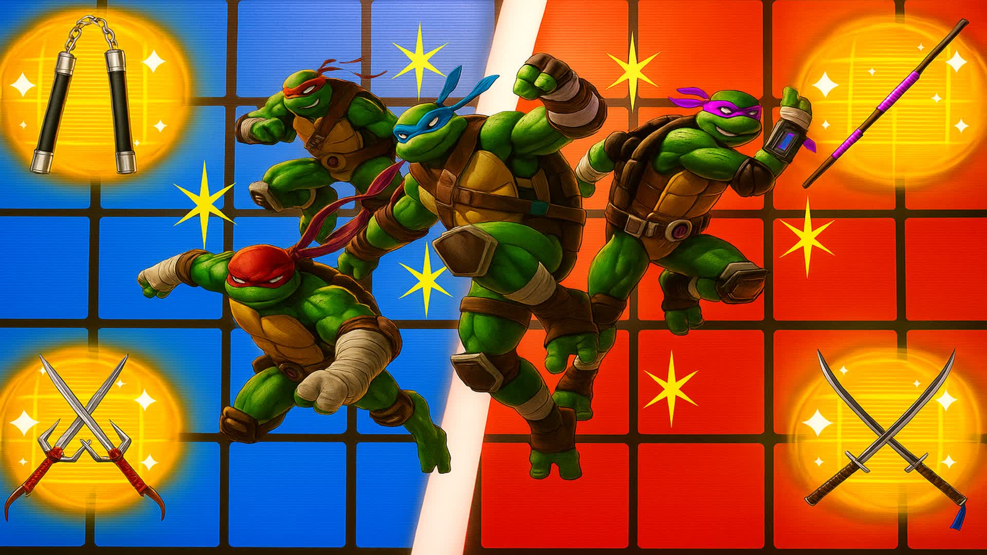 TERA BOX - RED VS BLUE ❤️💙