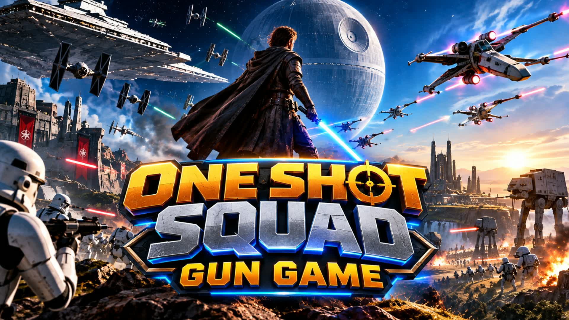 Star Wars : One Shot Squad Gun Game