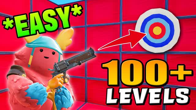 🎯Guff Trick Shot Easy Parkour 100