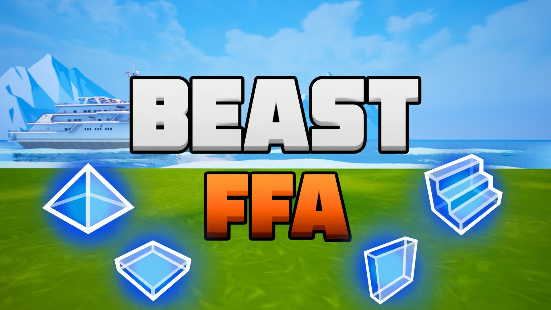 MEGA BEAST FFA — Fortnite island 5332-3251-3606 by ANUNAKI_YT