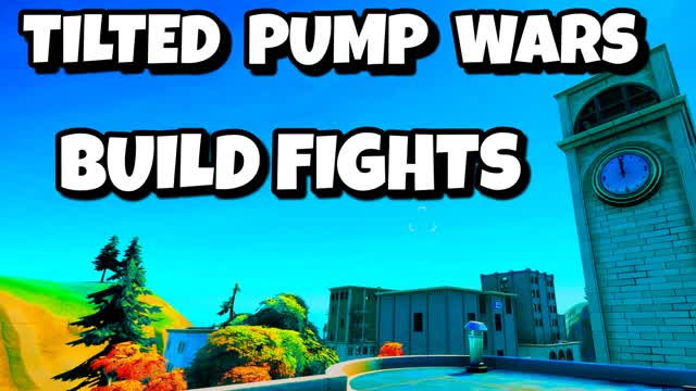 TILTED PUMP WARS [Build Fights]