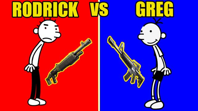💯INSANE GREG VS. RODRICK 🔵🔴