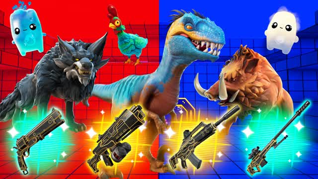 WILDLIFE RED VS BLUE