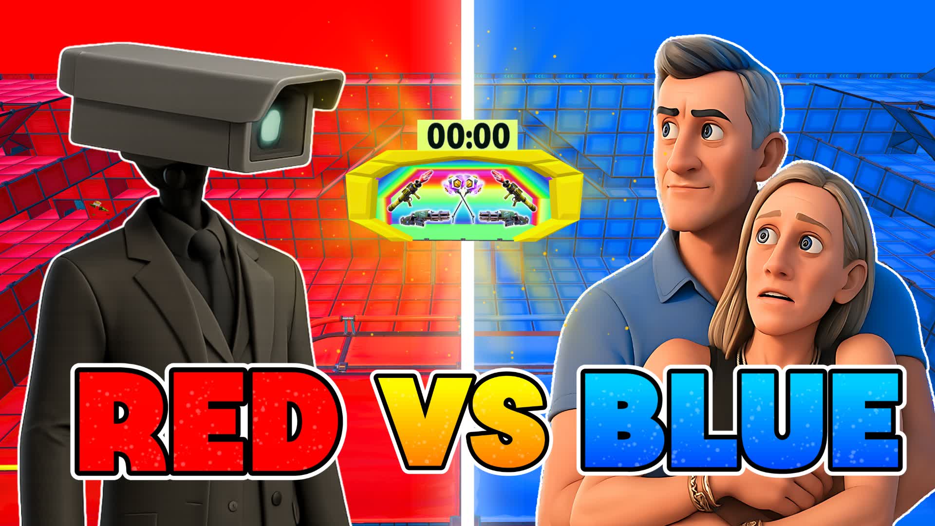 OMG π€¦ββοΈ RED VS BLUE π΄π΅