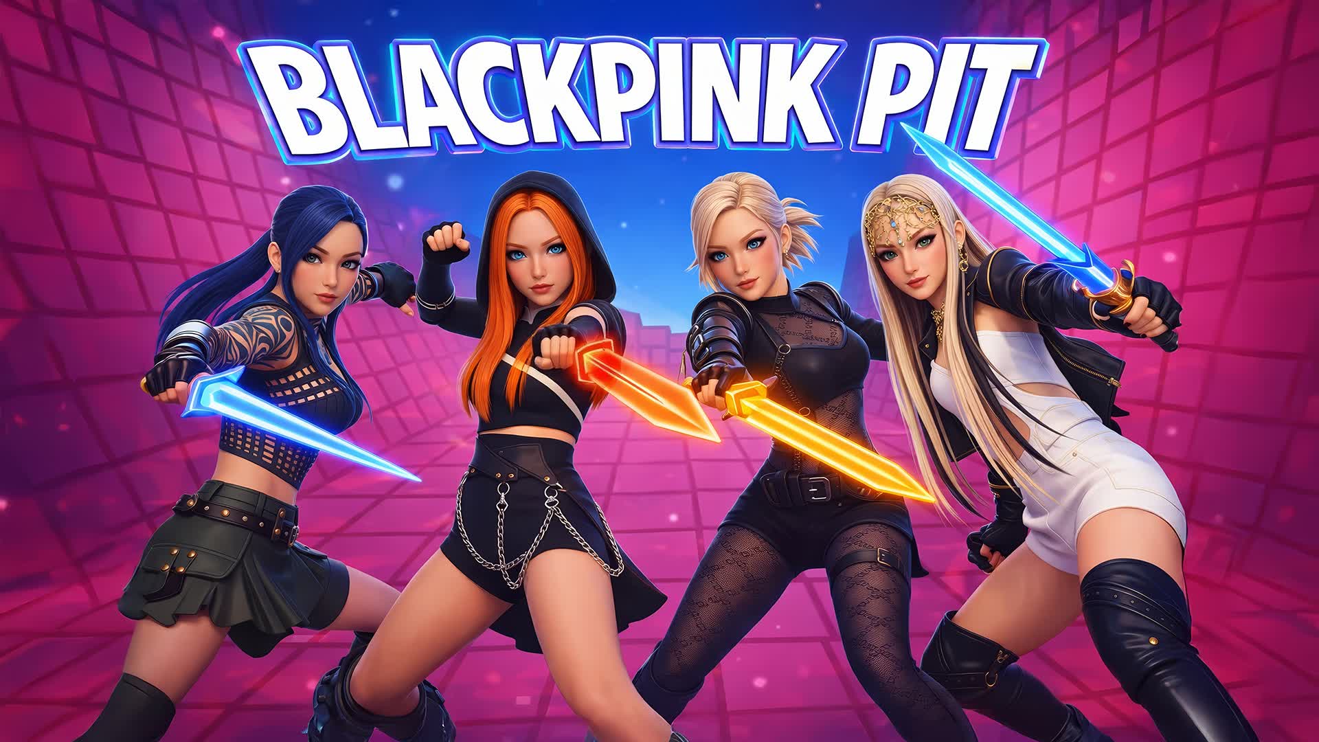 BLACK PINK PIT ?? 9431-0200-5148 by pixelmap - フォートナイト