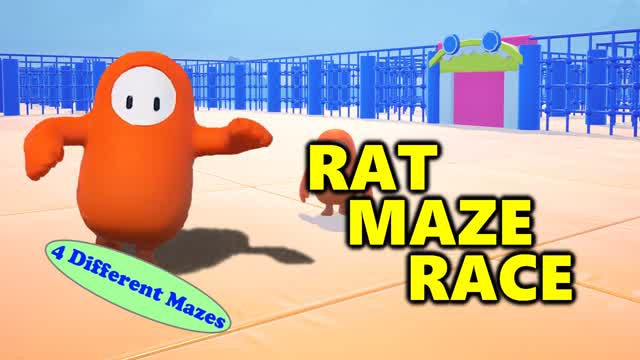 Fall Guys Rat Maze Race