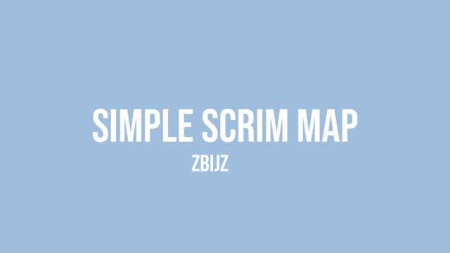 SIMPLE SCRIM MAP