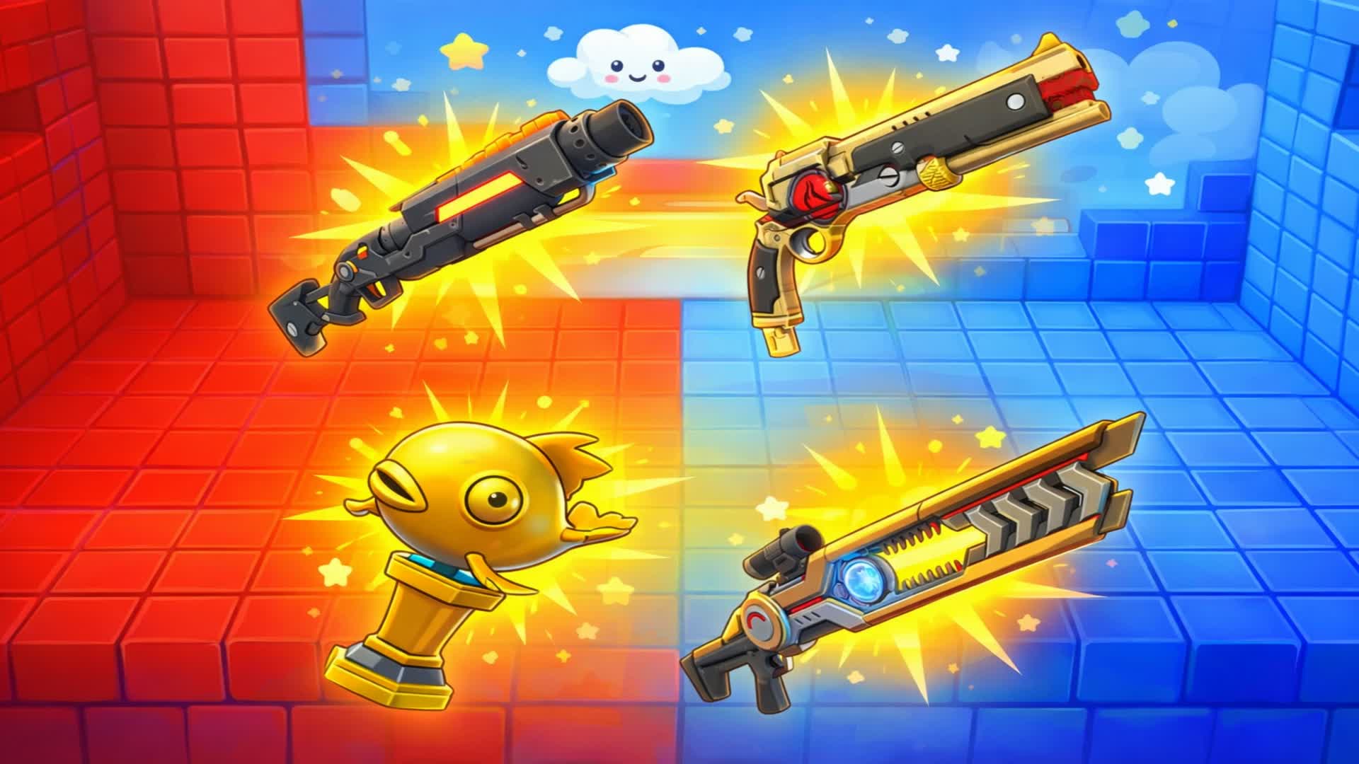 ⭐️ EVERY WEAPON RED VS BLUE 🔴🔵